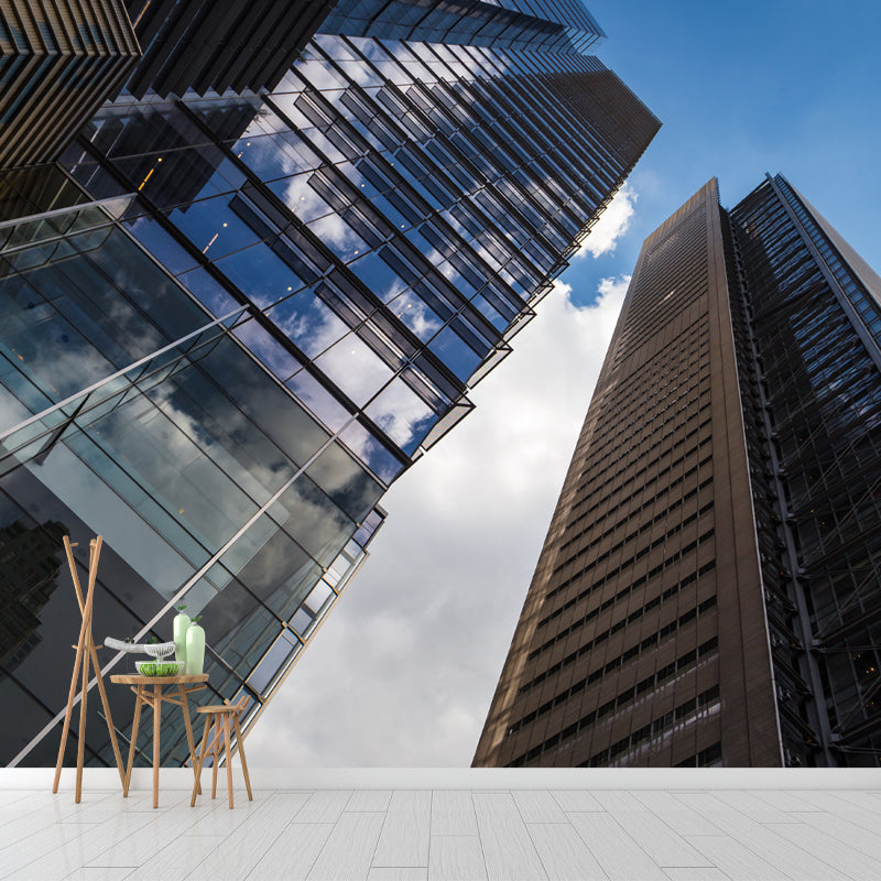 American City Architecture Landscape Removable Wall Mural for Meeting Room