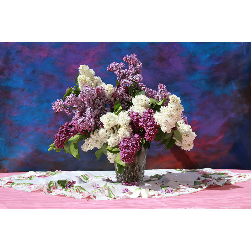 Beautiful Flower Mural Wallpaper for Home Decoration, Personalized Size