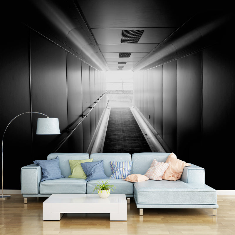 Minimalist Style Spatial Extension Removable Wall Mural for Sitting Room