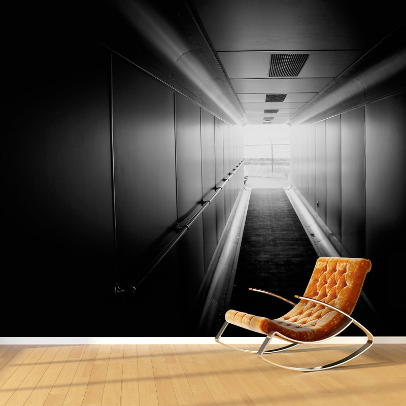 Minimalist Style Spatial Extension Removable Wall Mural for Sitting Room