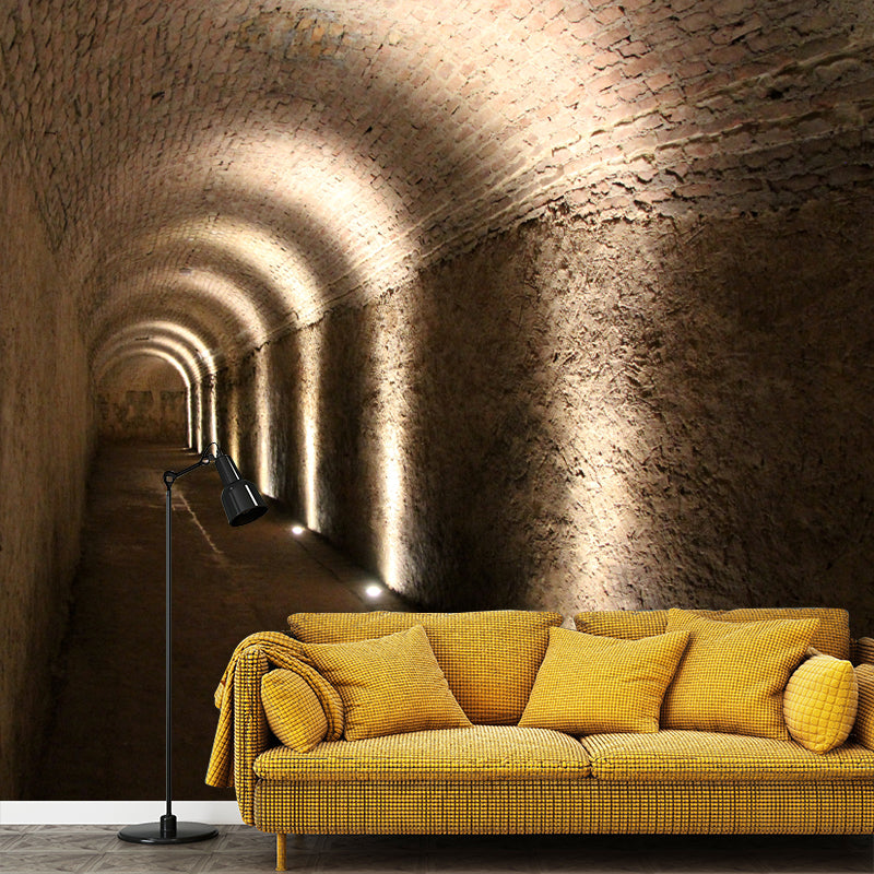 Modern Style Spatial Extension Mural Wallpaper for Home Decoration, Water Resistant