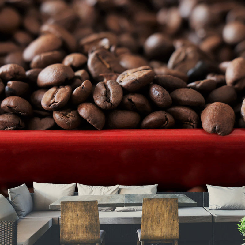 Minimalism Style Mural Wallpaper for Coffee Shop, Customized Size Available