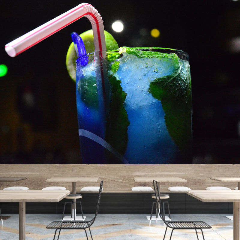 Wine Modern Wall Murals for Pub Water Resistant Wall Decor, Personalized Size