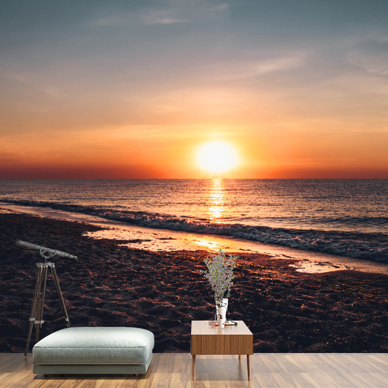 Deep Sea Minimalist Wall Art for Sleeping Room Water Resistant Home Decor