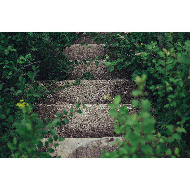 Customized Photography Stairs Building Mural Wallpaper Wall Covering for Home Decor