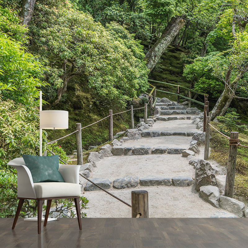 Stairs Architecture Mural Wallpaper Decorative Stain Resistant Wall Decor