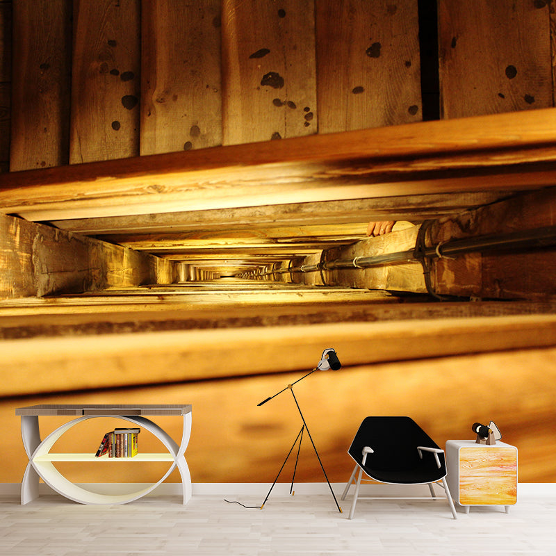 Stairs Architecture Mural Wallpaper Decorative Stain Resistant Wall Decor