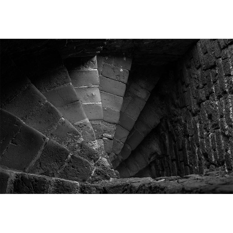 Customized Modern Stairs Building Mural Wallpaper Wall Covering for Sitting Room