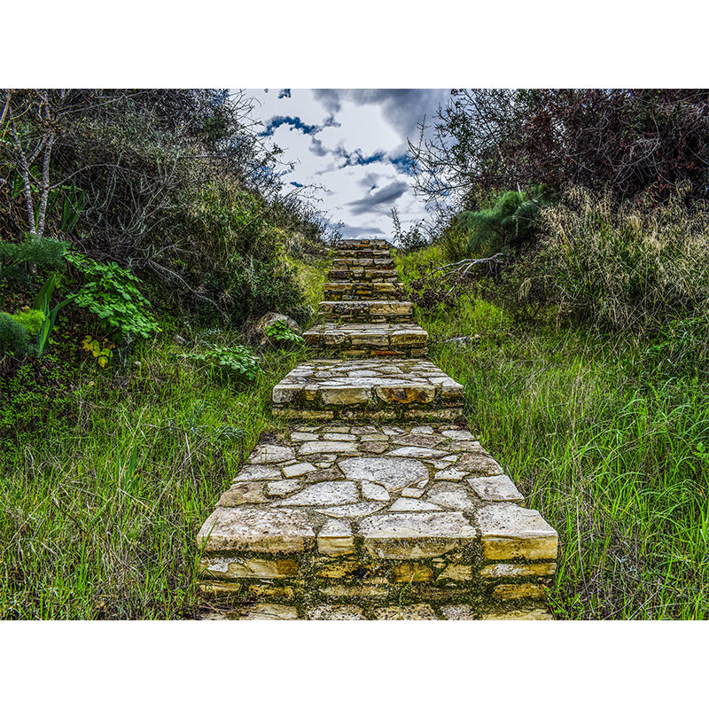 Customized Modern Stairs Building Mural Wallpaper Wall Covering for Wall Decor