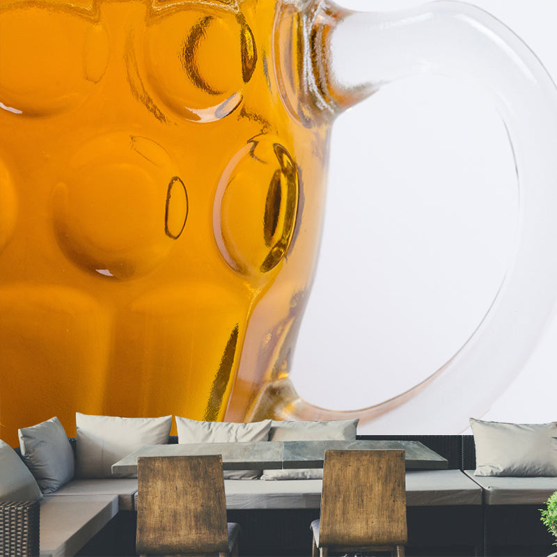 Contemporary Wine Wall Mural Moisture Resistant Photography Style for Bar Shop