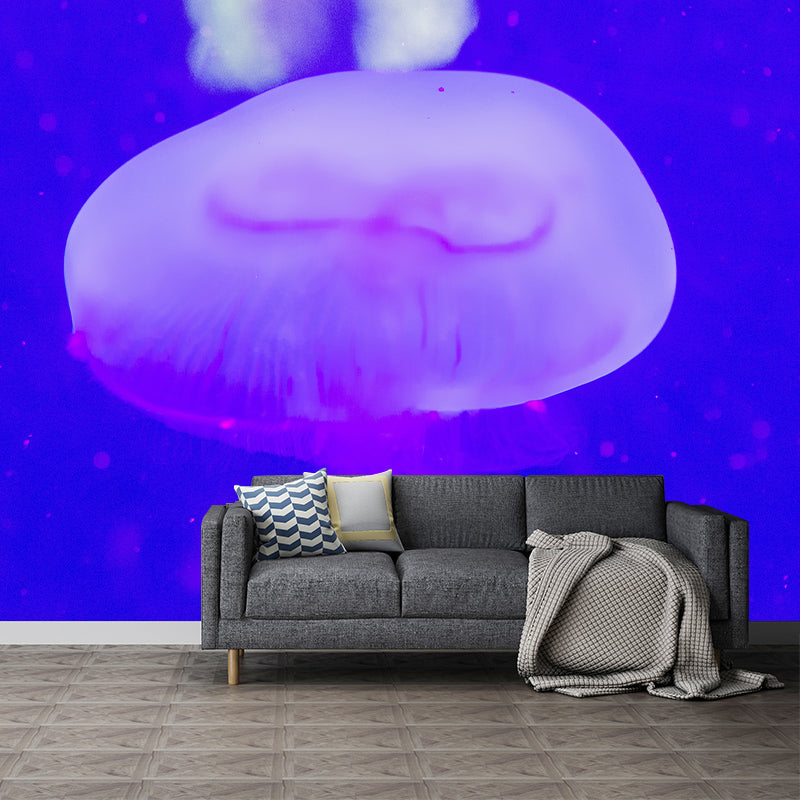 Tropical Seabed View Wall Covering for Sleeping Room, Moisture Resistant