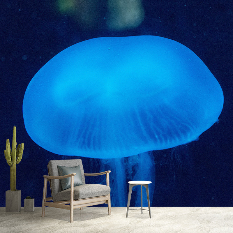 Tropical Seabed View Wall Covering for Sleeping Room, Moisture Resistant