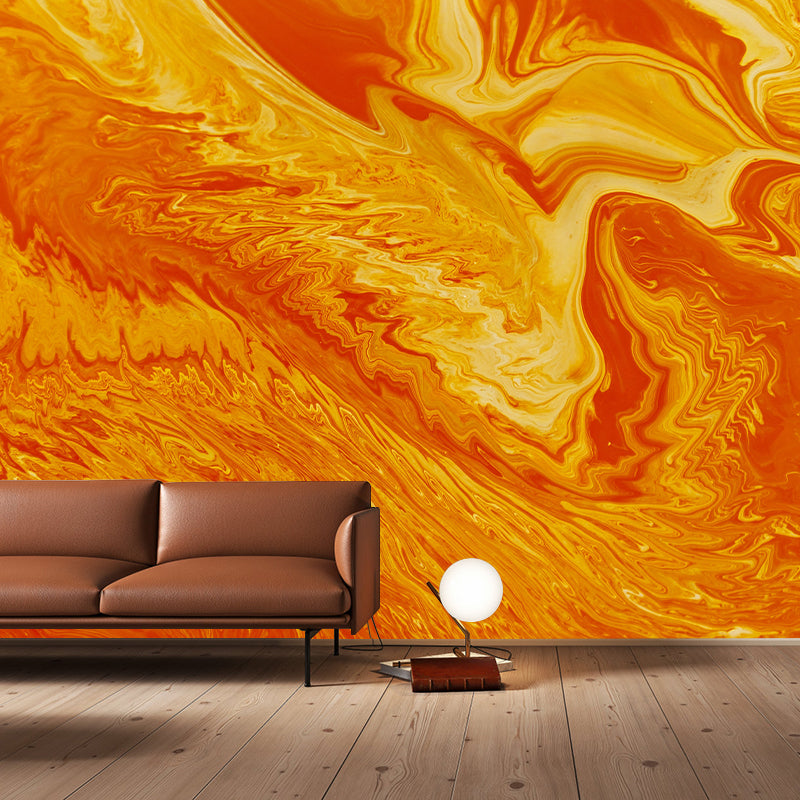 Abstract Swirl Mural Wallpaper Sitting Room Decoration, Personalized Size Available