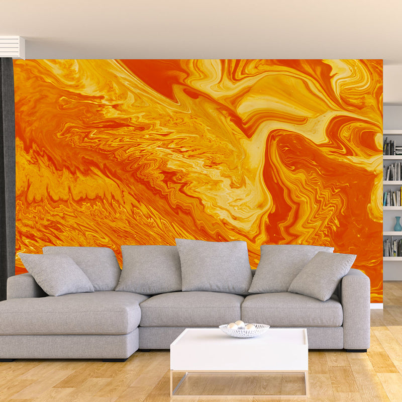 Abstract Swirl Mural Wallpaper Sitting Room Decoration, Personalized Size Available