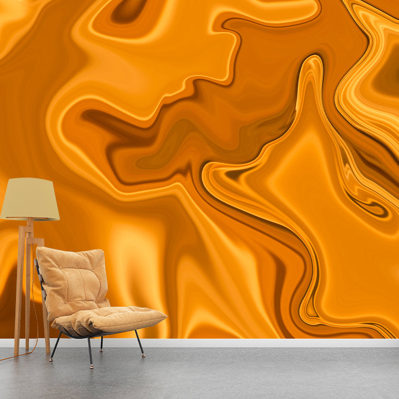 Abstract Illustration Contemporary Mural for Living Room, Stain Resistant