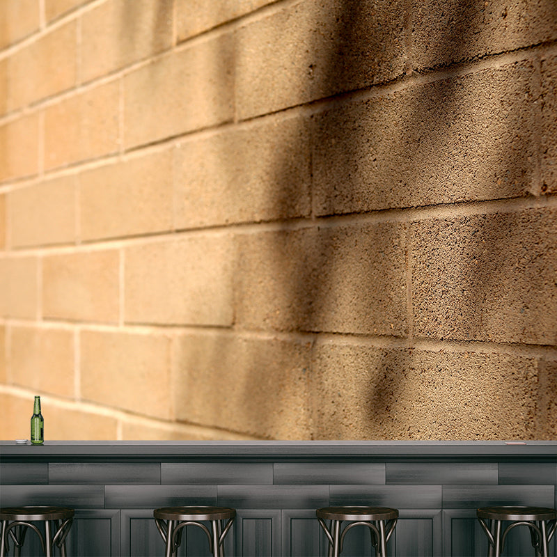 Classical Brick Wall Mural Wall Decor for Sitting Room, Water Resistant