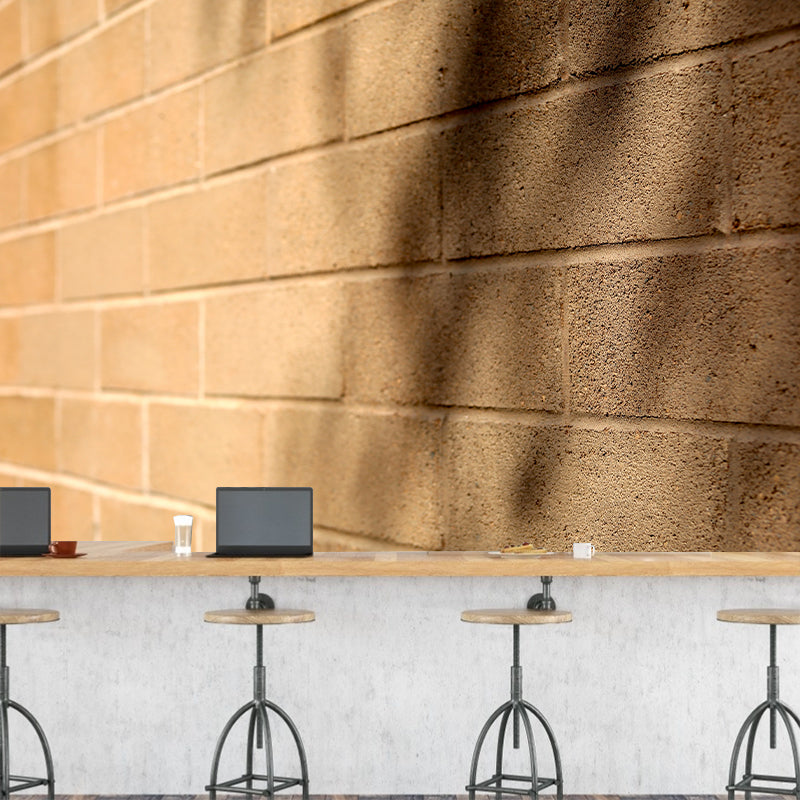 Classical Brick Wall Mural Wall Decor for Sitting Room, Water Resistant