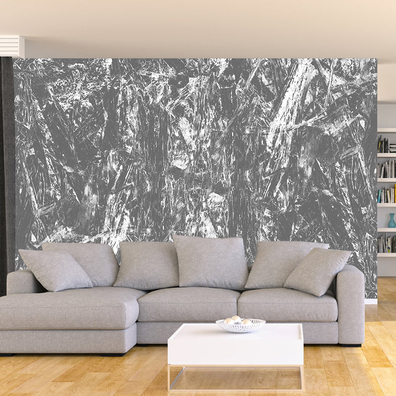 Industrial Style Abstract Removable Wall Mural for Sitting Room, Mildew Resistant
