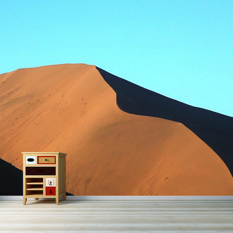 Customized Desert Wall Mural Modernism Mildew Resistant Wall Decor for Sleeping Room