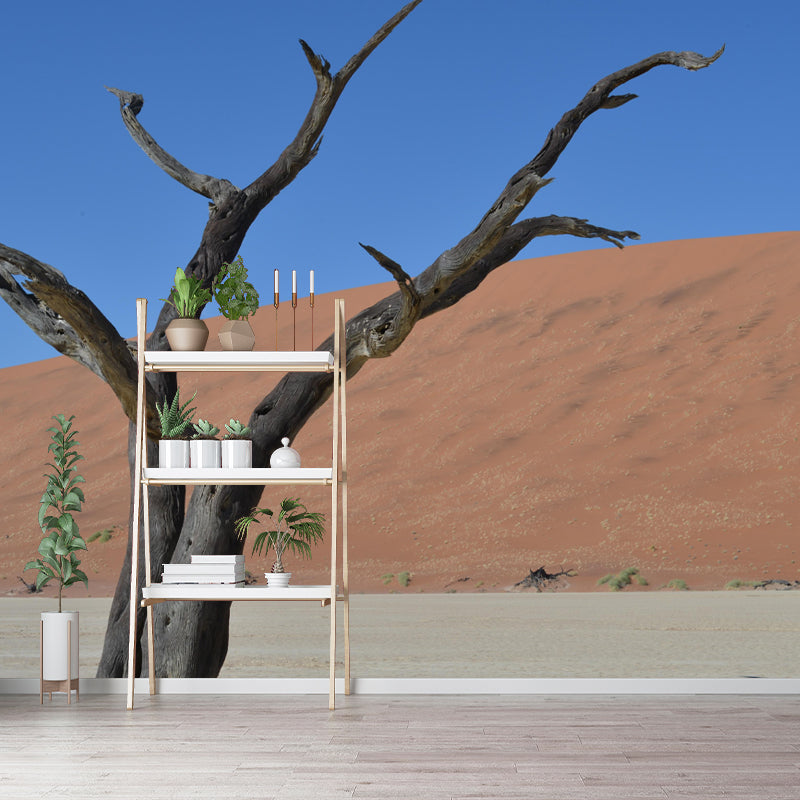 Desert Landscape Mural Photography Wall Decor for Sitting Room