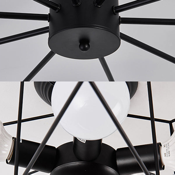 Semi-Flush Ceiling Lights Contemporary Geometric Flush Mount Light Ceiling Light Fixtures