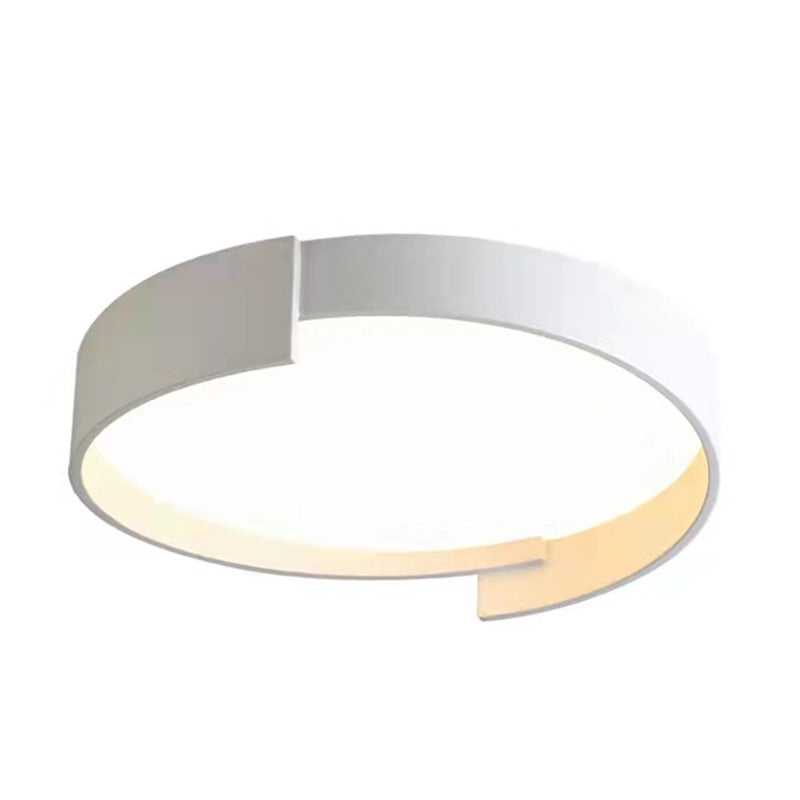 Modern Style 1-Light Round Shade Flush Mount Flush Mount Ceiling Light Fixture