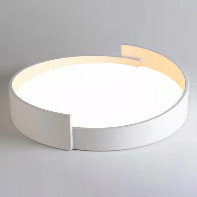Modern Style 1-Light Round Shade Flush Mount Flush Mount Ceiling Light Fixture