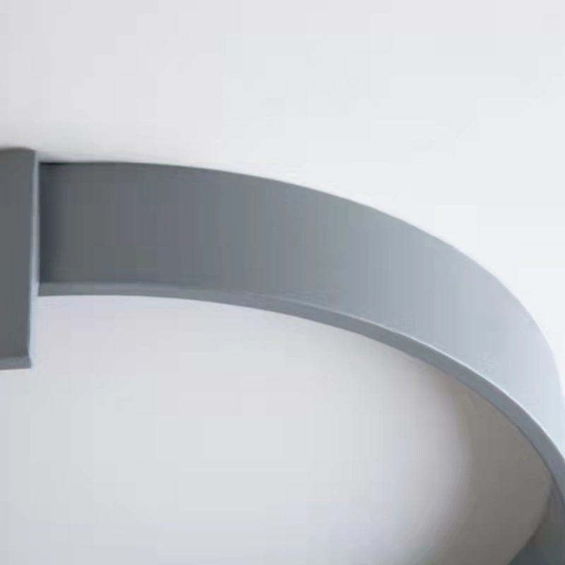 Modern Style 1-Light Round Shade Flush Mount Flush Mount Ceiling Light Fixture