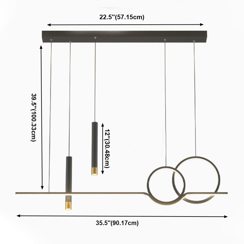 Geometric Island Pendant Lights Contemporary Kitchen Pendant Lights Metal Chandelier