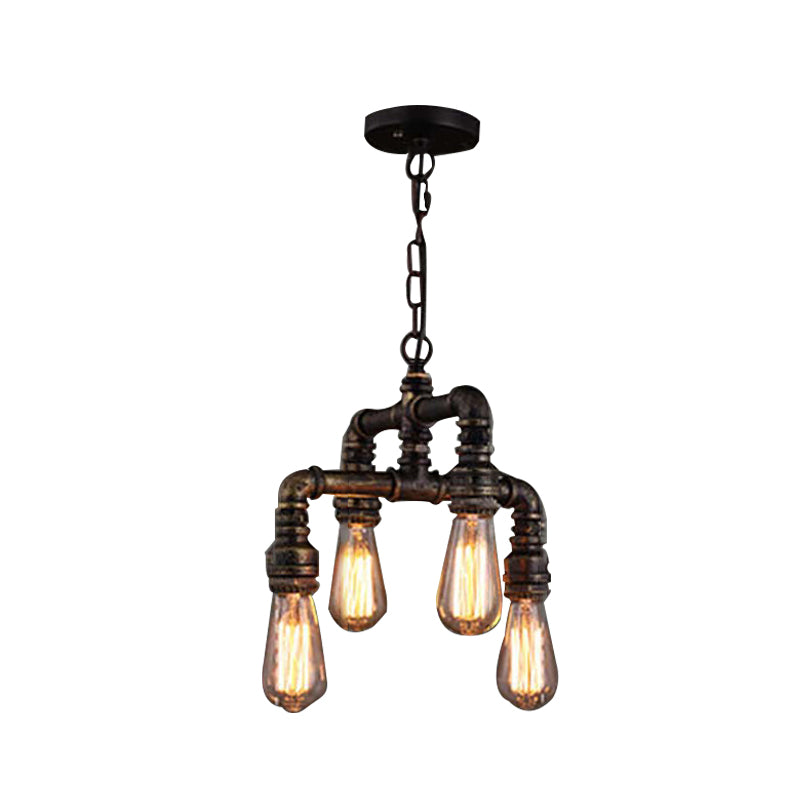 Stile caratteristico industriale Led Isola sospesa Light per la sala da pranzo del bar