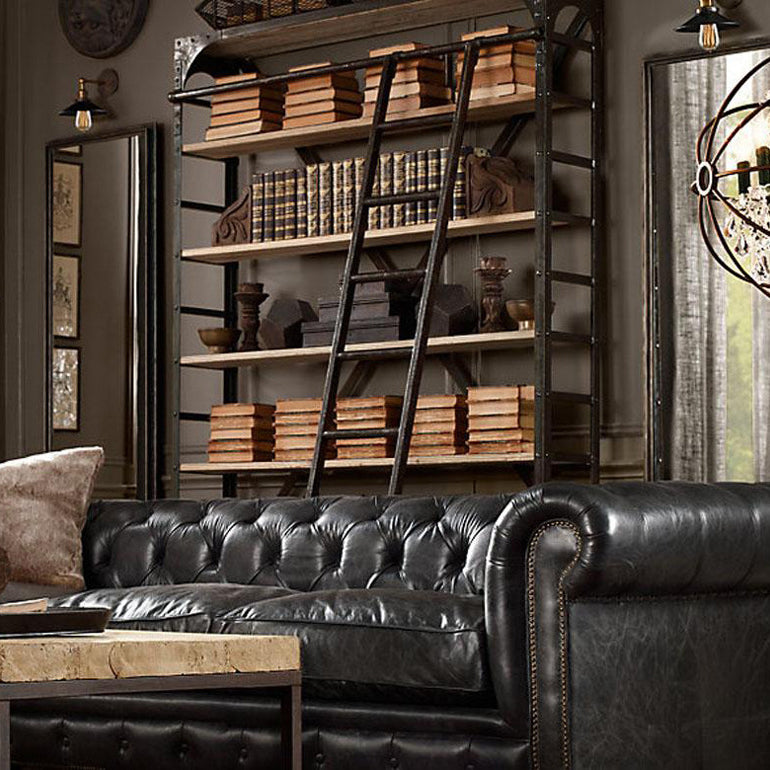 Black Cone Wall Light in Industrial Retro Style Wrought Iron Wall Lamp for Interior Spaces