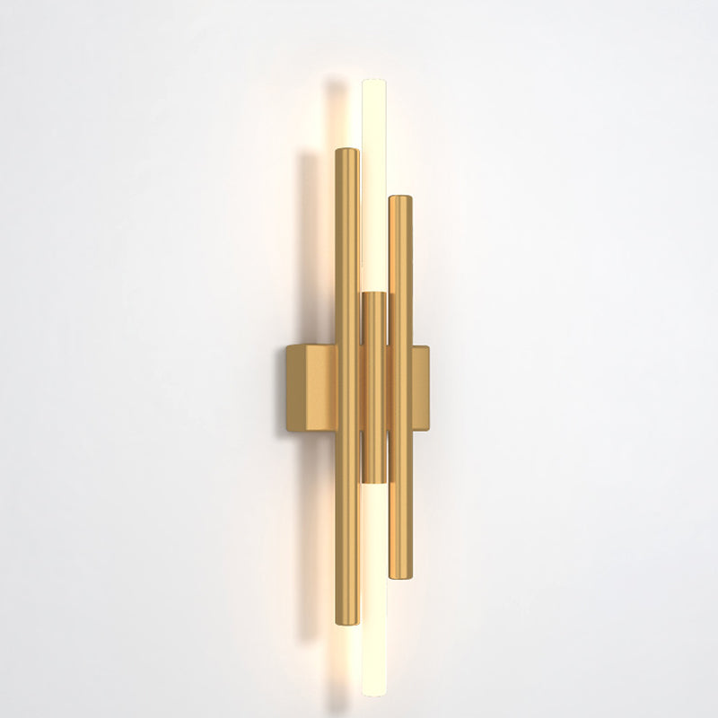 Stile moderno Apparecchi per illuminazione a parete a 1 luce lampada montata a parete in metallo geometrico