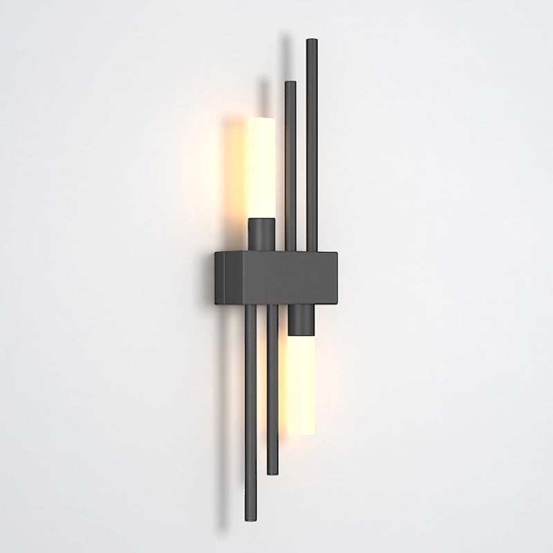 Stile moderno Apparecchi per illuminazione a parete a 1 luce lampada montata a parete in metallo geometrico