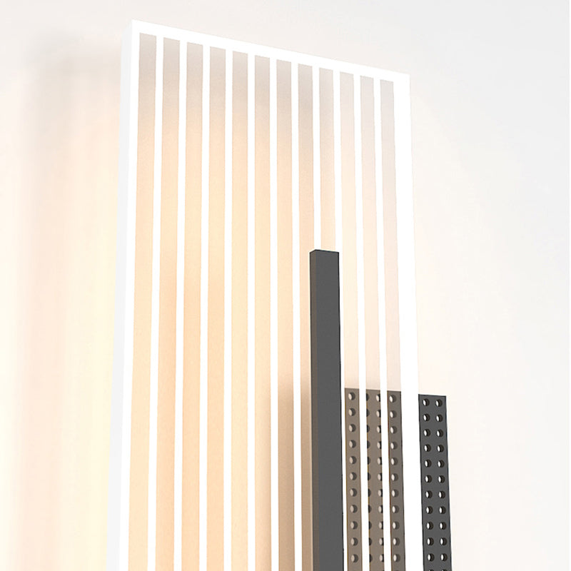 Stile moderno Apparecchi per illuminazione a parete a 1 luce lampada montata a parete in metallo geometrico