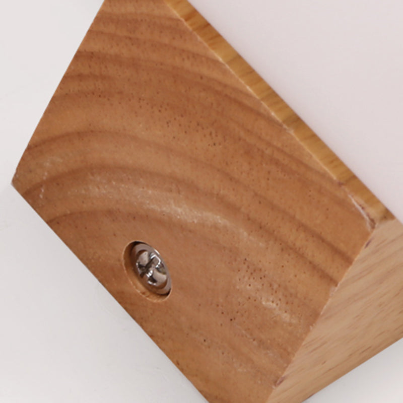 Cilindrische melkglas SCONCE LAMP BELIMTE MODERNE STYLE WIT WANDELE MOETEN LICHT