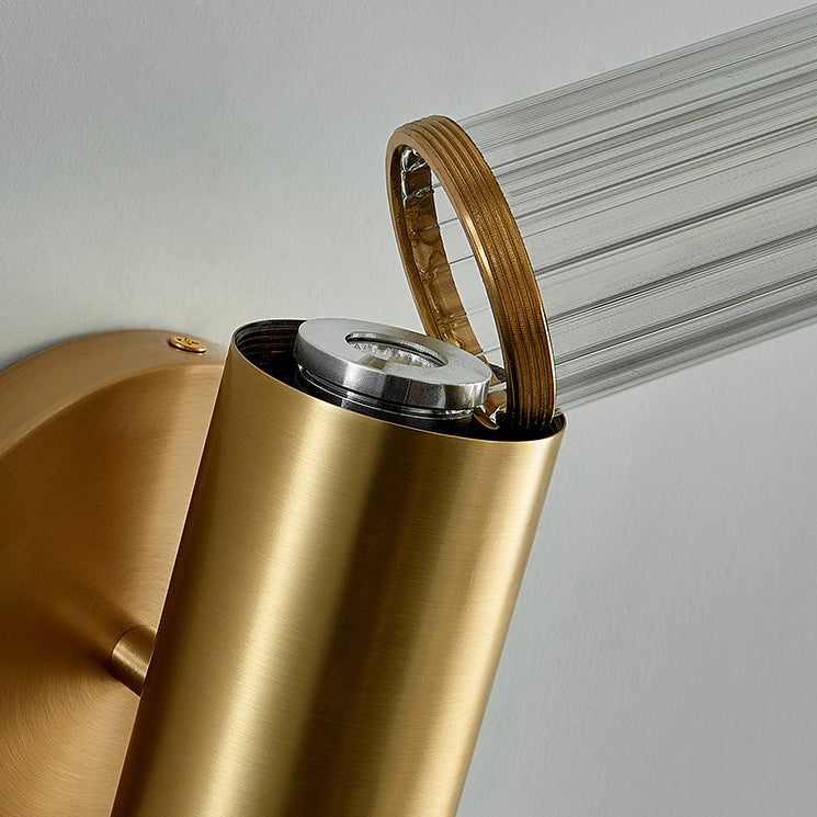 Lampada a parete contemporanea montata a parete lampada a 1 luci a 1 luci per il bagno