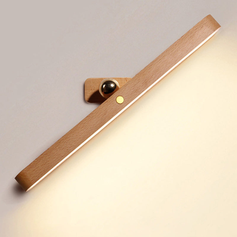 Lampada con palette lineari in legno Pronchine Minimalismo SCONCE PER BAGNI