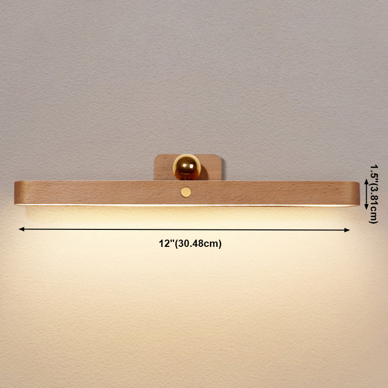 Lampada con palette lineari in legno Pronchine Minimalismo SCONCE PER BAGNI