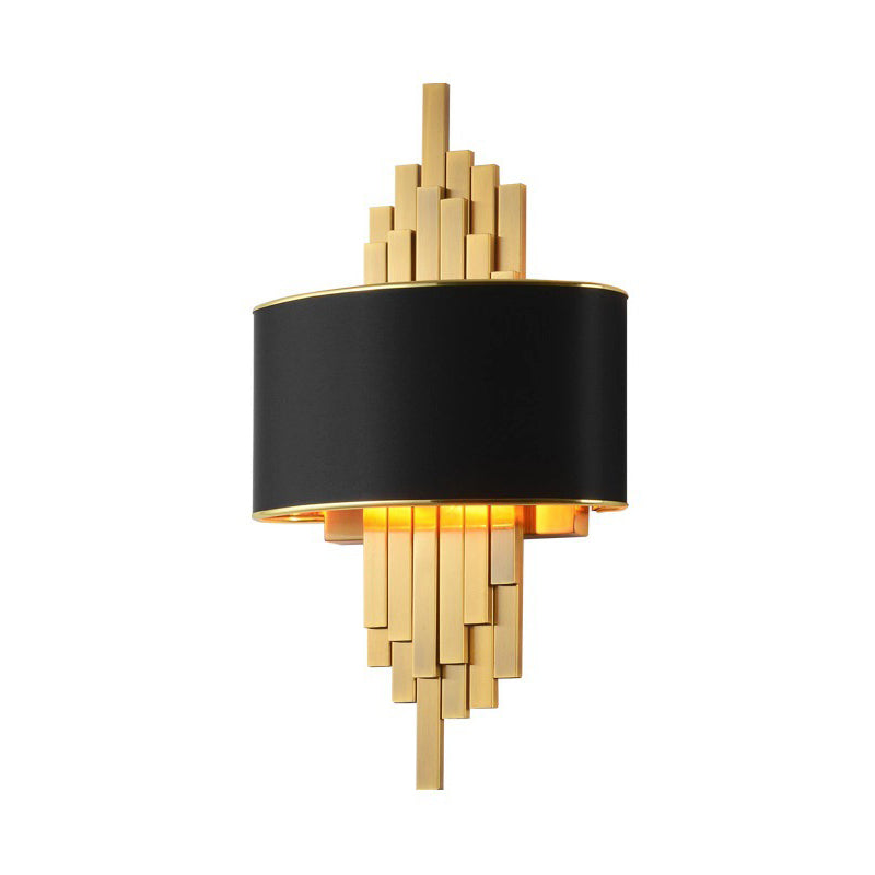 Lámpara de pared de 2 lámparas de pared de pared creativa moderna para el dormitorio de la pared de 2 luces