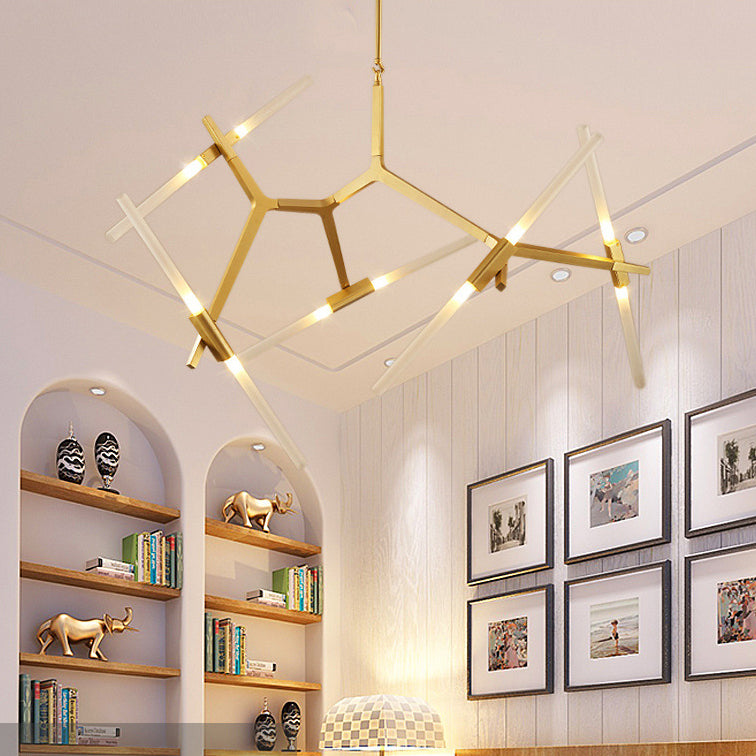 Luce a ciondolo minimalista in stile postmoderno per sala da pranzo soggiorno