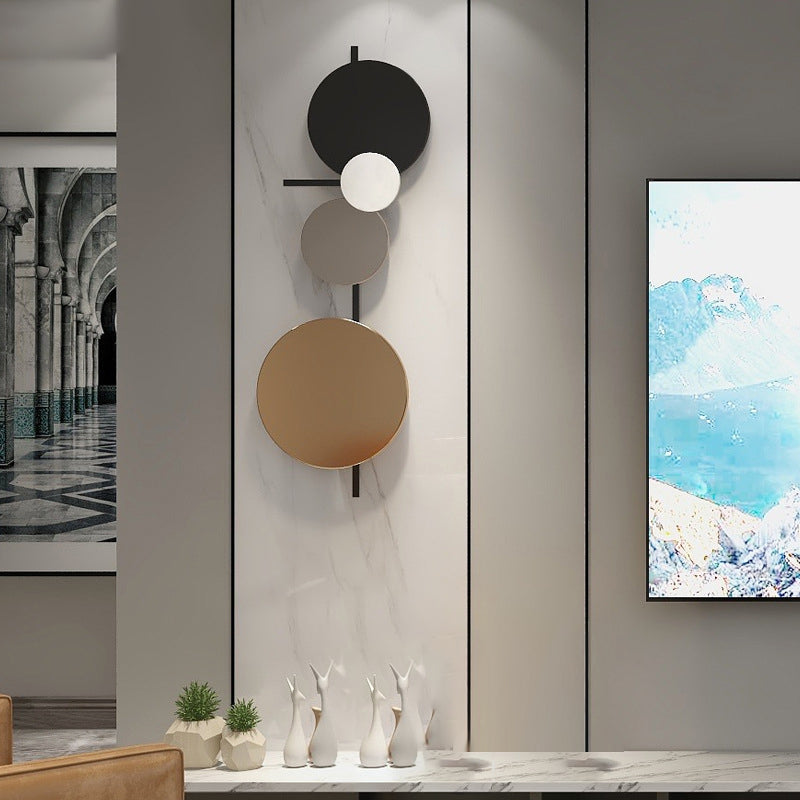 Art Deco 1 leichte Wandleuchten beleuchtet schmiedeeisere postmoderne Wandleuchten