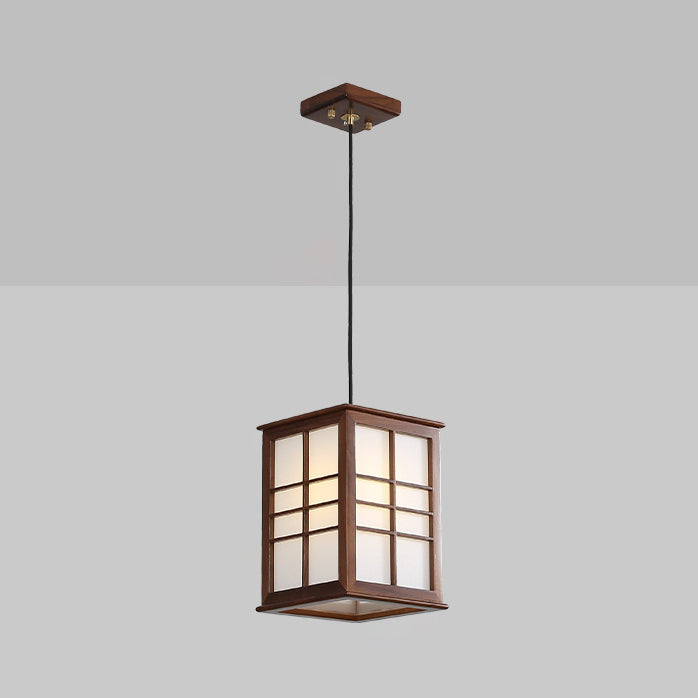 Marco rectangular de madera colgante moderno de simplicidad para sala de estar comedor de baño