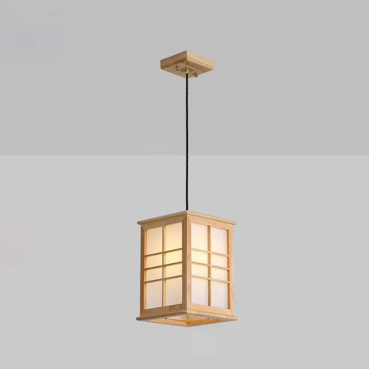 Marco rectangular de madera colgante moderno de simplicidad para sala de estar comedor de baño