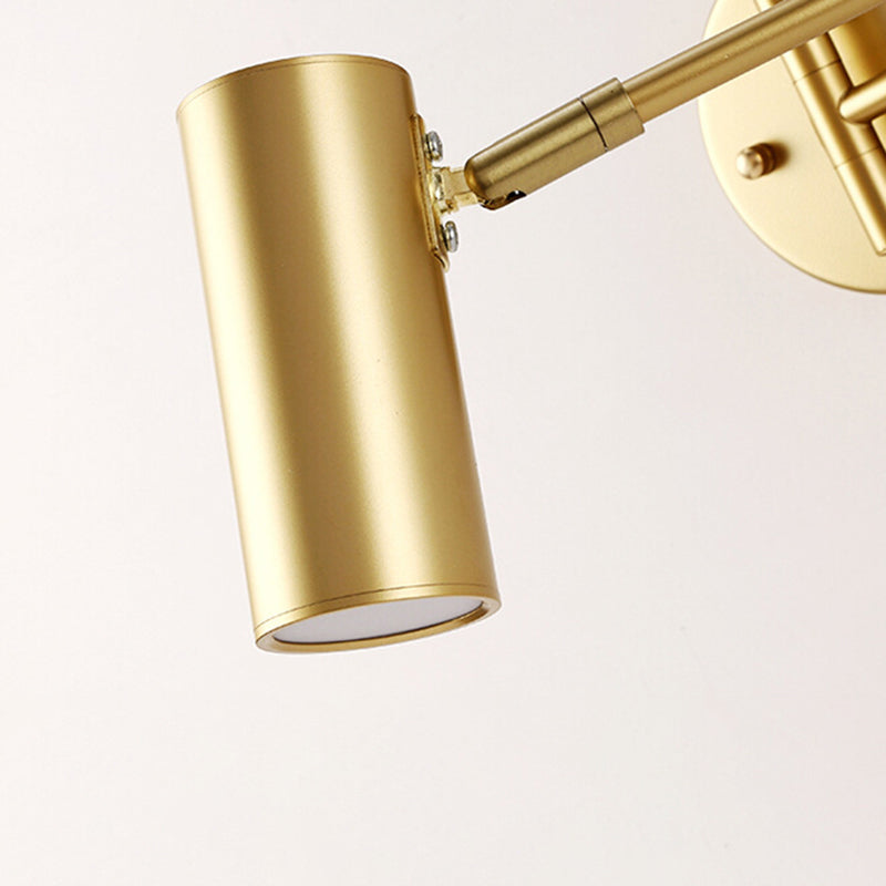 Luce di pannelli a parete armata regolabile Luce a parete in metallo moderno per camera da letto