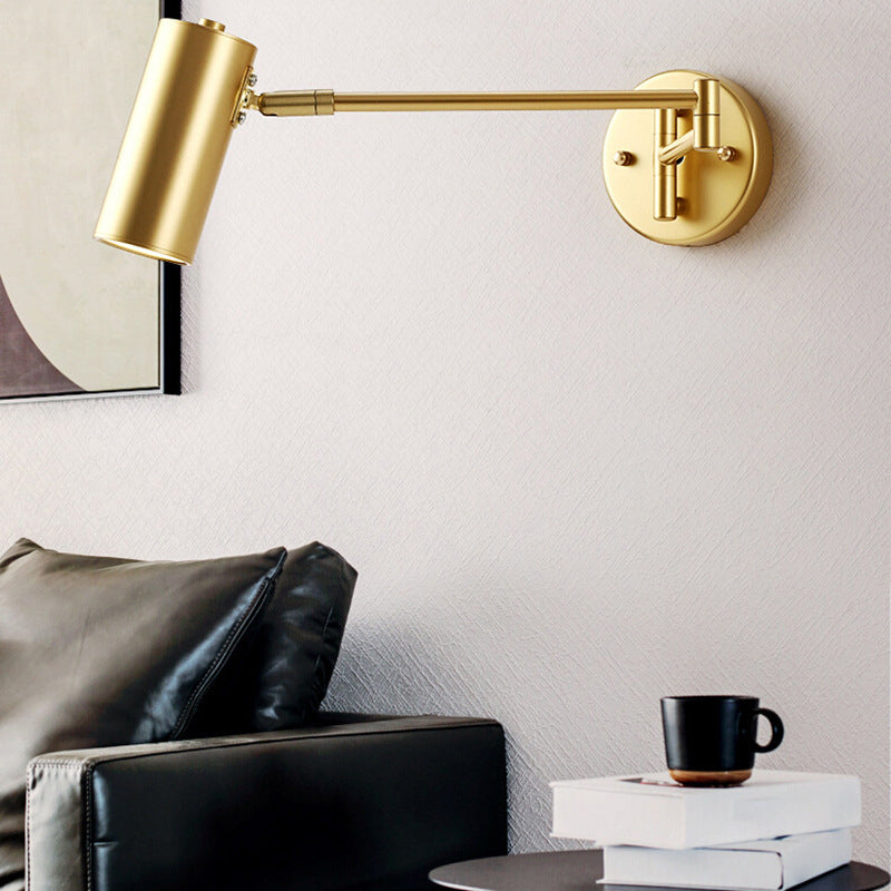 Luce di pannelli a parete armata regolabile Luce a parete in metallo moderno per camera da letto