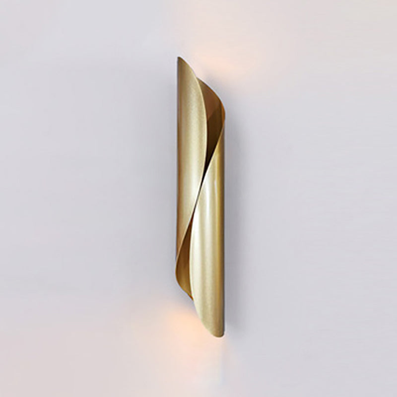 Lámpara de pared de retroiluminación de estilo de pared de metal de estilo posmoderno para el corredor de la noche