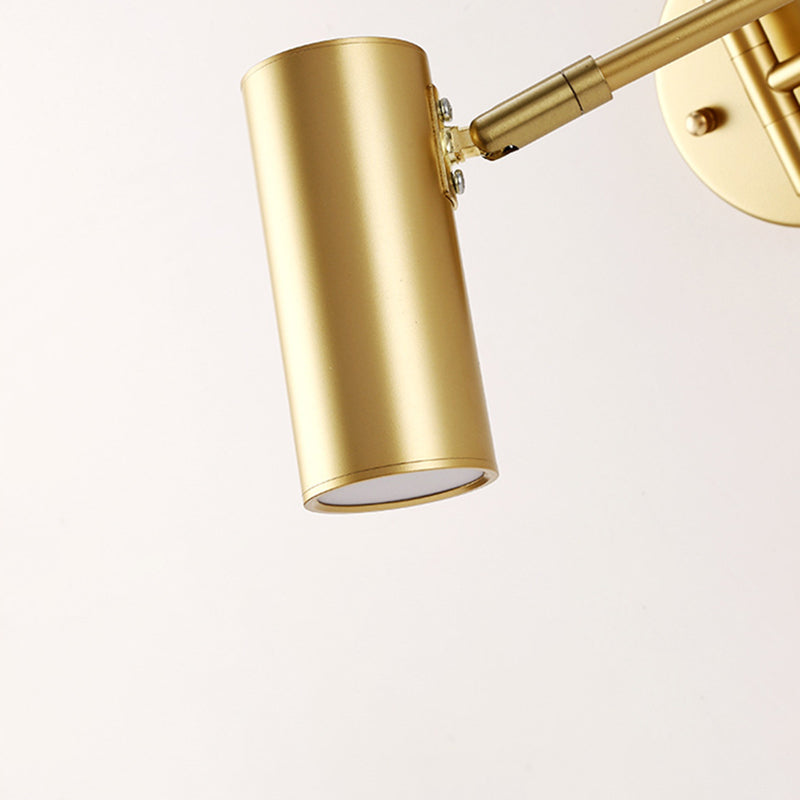 Adjustable Wall Sconce Light Contemporary Modern Metal Shade Wall Light for Bedroom