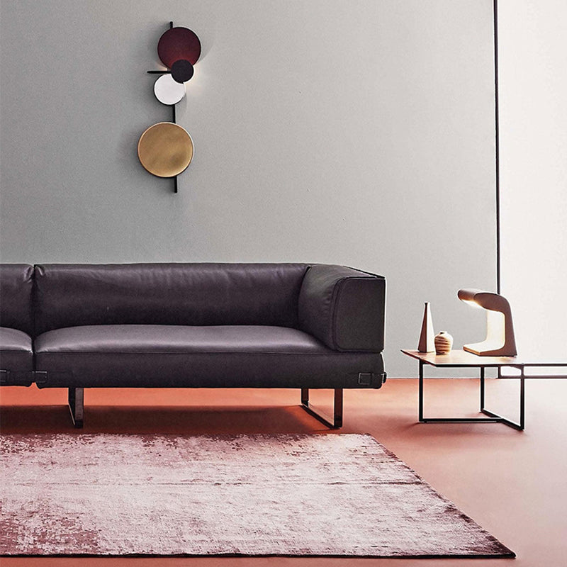 1 Light Round Disc Wall Light Fixtures Postmodern Sconce Light Fixtures