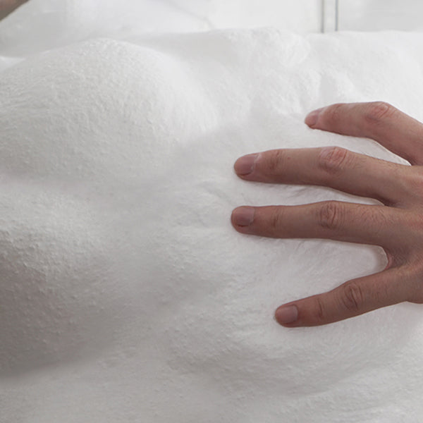 White 1-Light Modern Hanging Lamp Kit Cloud Silk Pendant for Dining Room