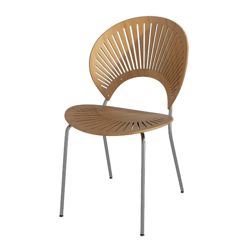 Zeitgenössischer Stil Metal Stuhl Set Open By Side Küche Esszimmerstühle